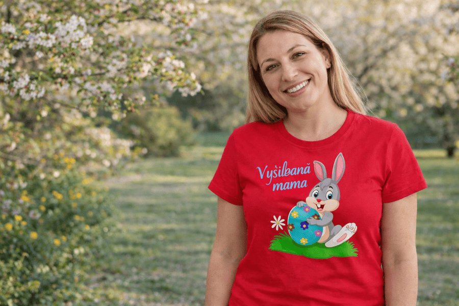 dámske tričko Vyšibaná mama mk